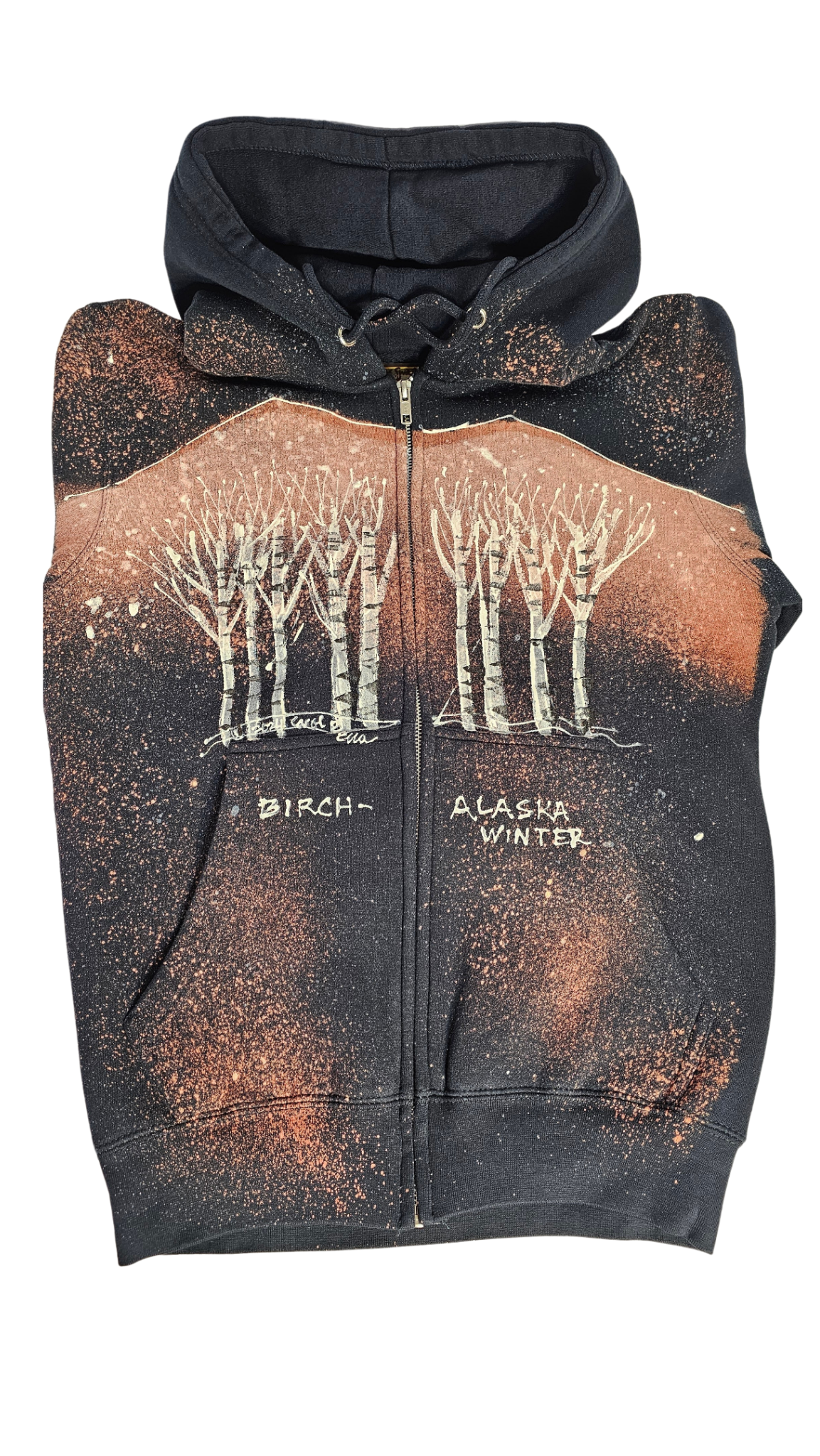 Birch Tree Sweatshirt By Bella Art To Wear