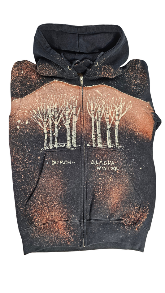 Birch Tree Sweatshirt By Bella Art To Wear