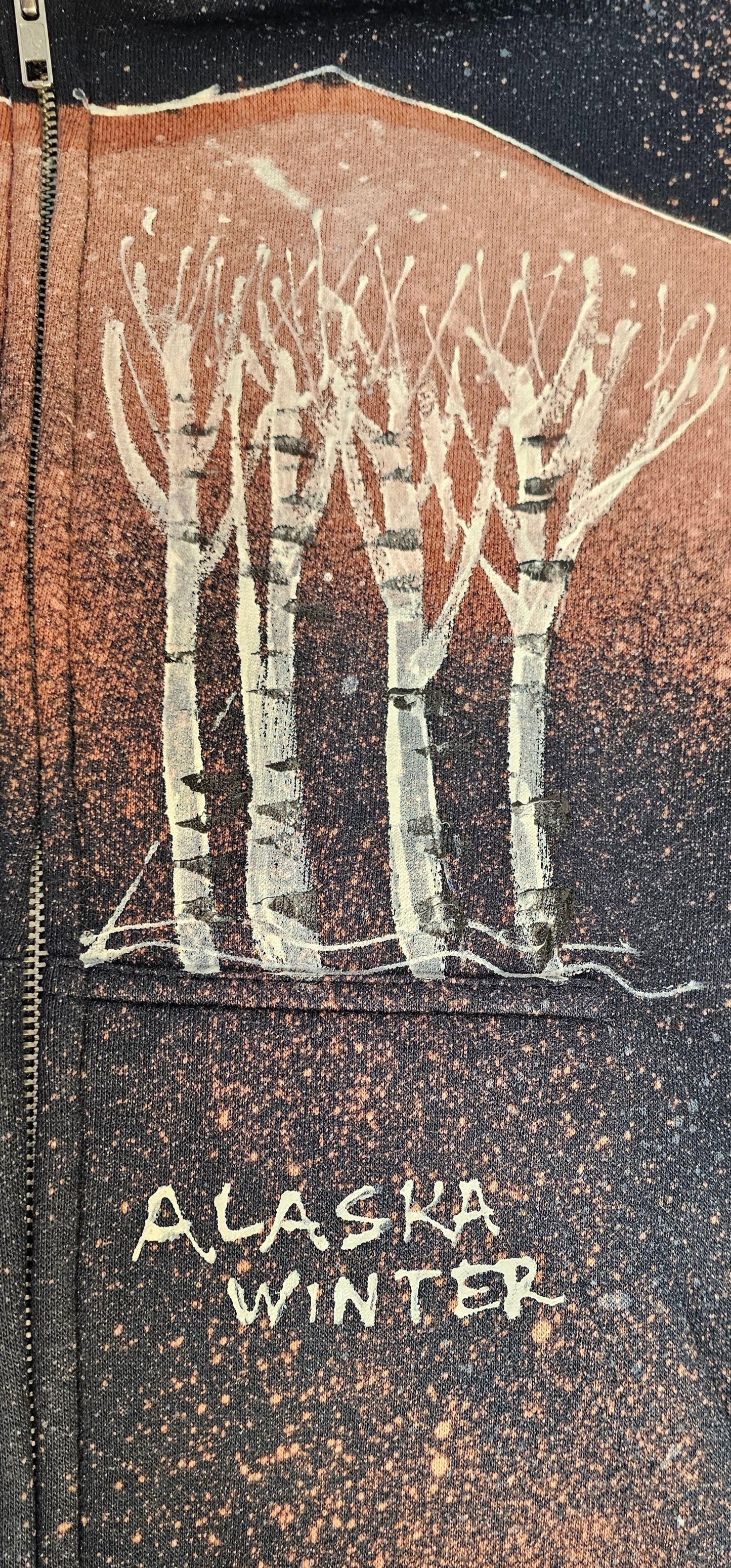 Birch Tree Sweatshirt By Bella Art To Wear