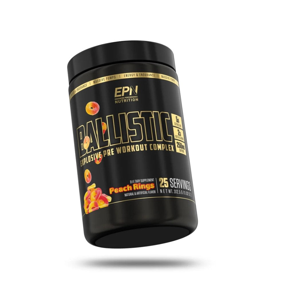 EPN's Ballistic Pre-Workout | Peach Rings | WMN PWR Fitness