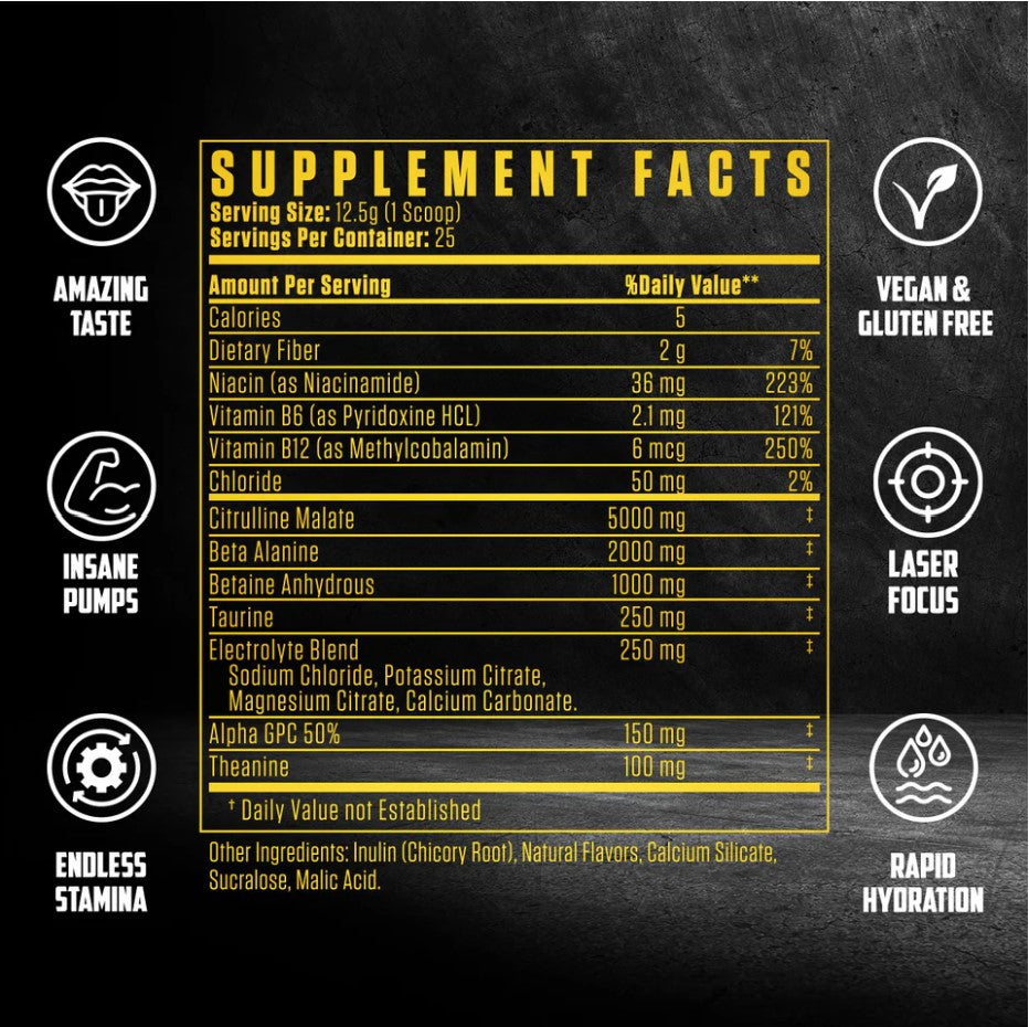 HydraPump Pre-Workout | Stimulant-Free Cherry Blast | WMN PWR