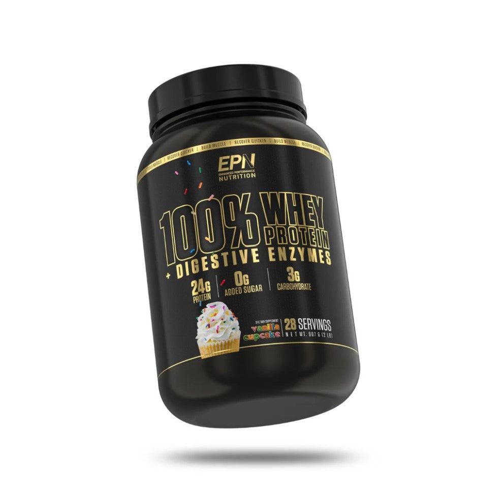 EPN's Whey Protein | Vanilla Cupcake Flavor | WMN PWR Fitness