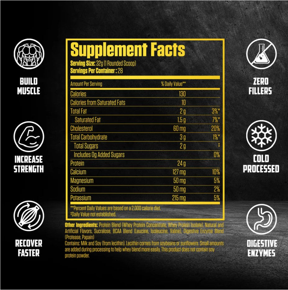 EPN's Whey Protein | Vanilla Cupcake Flavor | WMN PWR Fitness