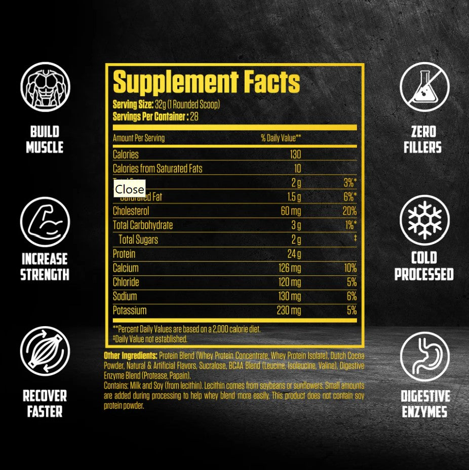 EPN's Whey Protein | Salted Caramel Flavor | WMN PWR Fitness