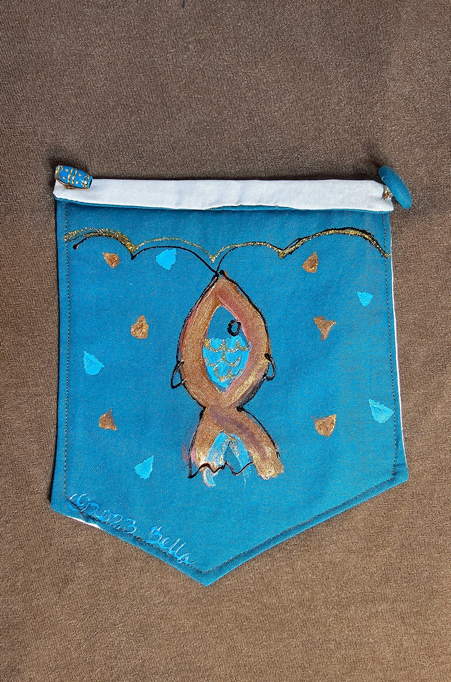 Fishing In Alaska Apron By Artful Kitchen Wear