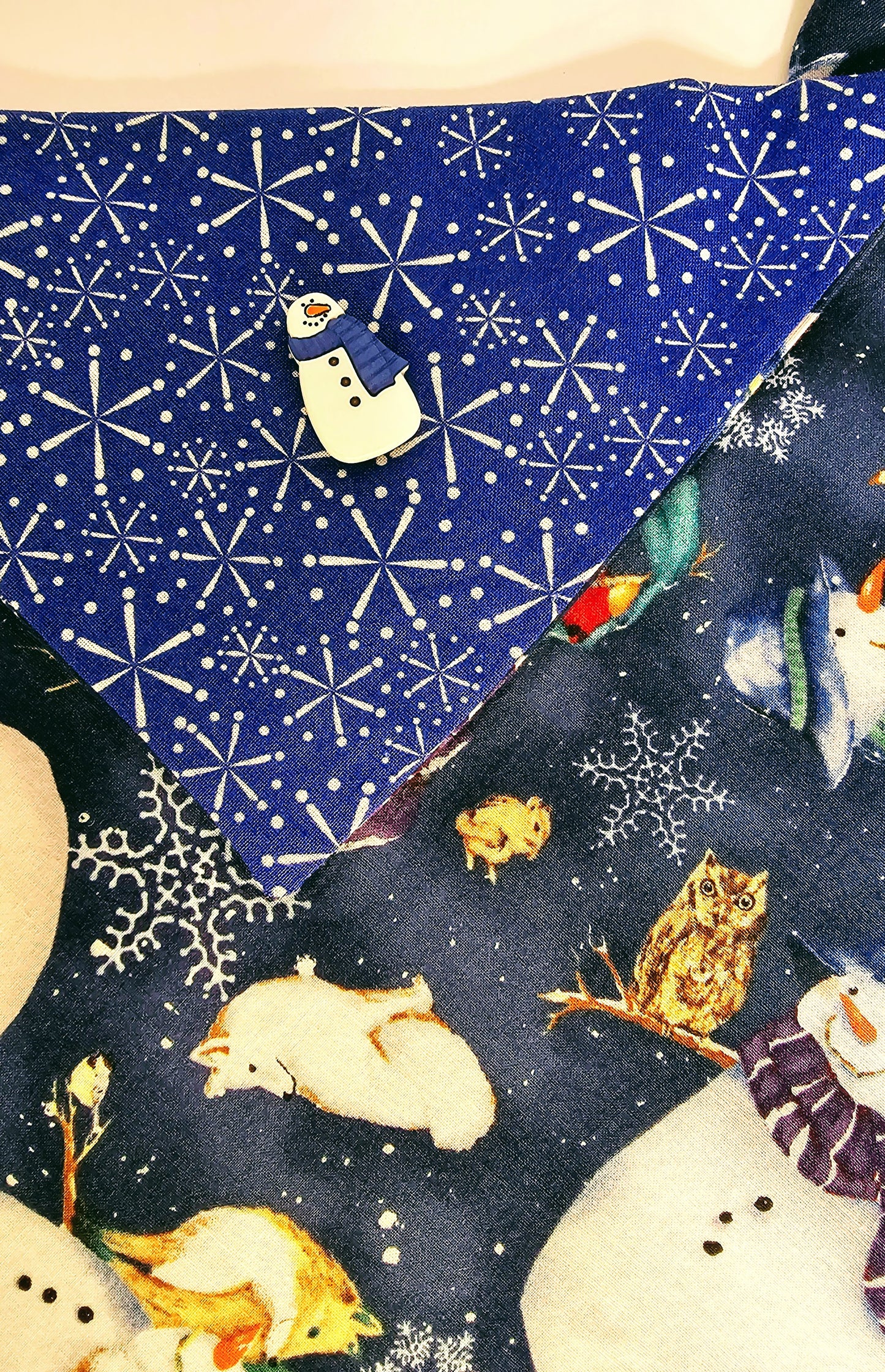 It's A Snowman Wonderland Apron By Artful Kitchen Wear