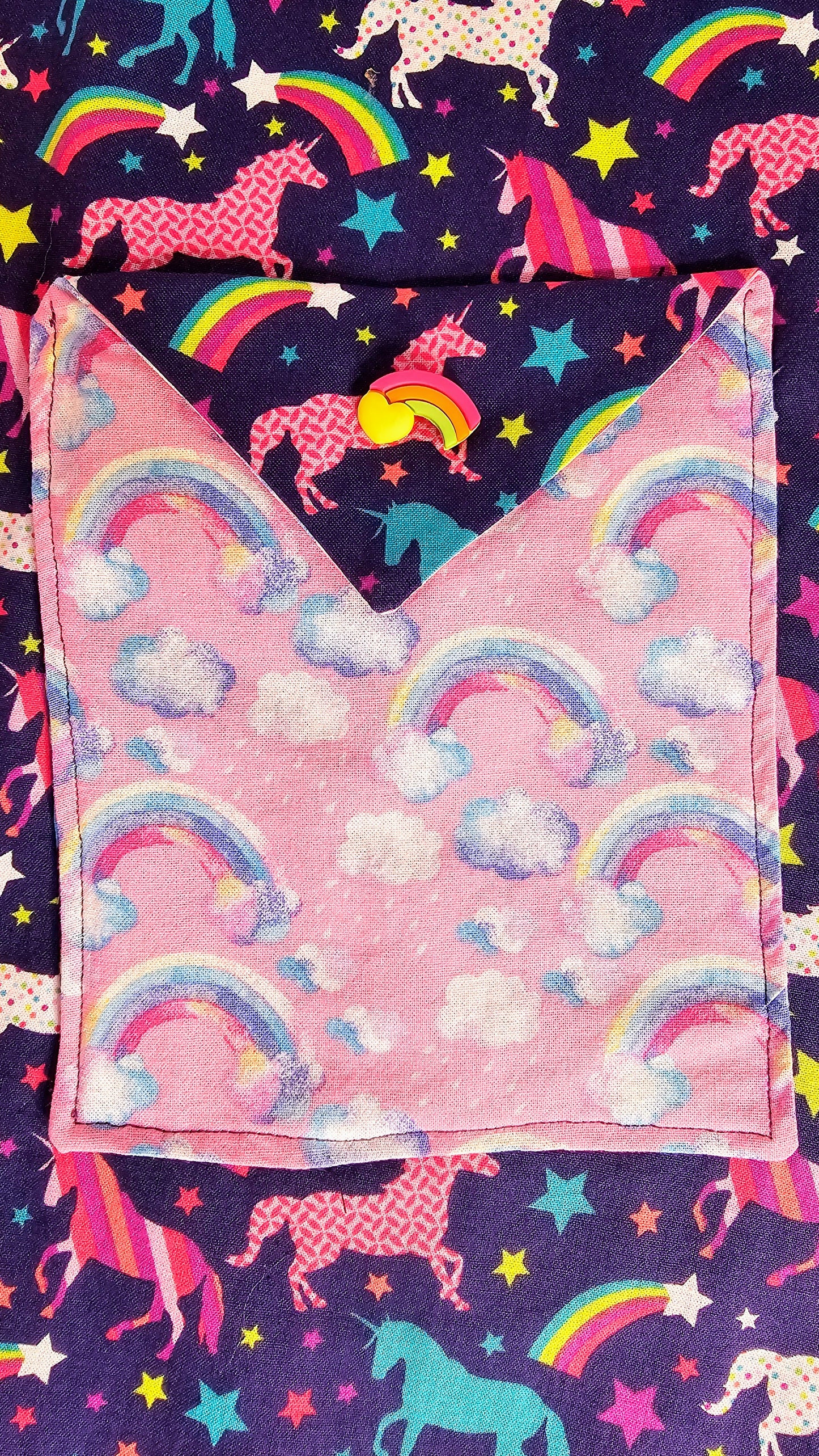 It's A Wondrous World Of Unicorns Apron By Artful Kitchen Wear