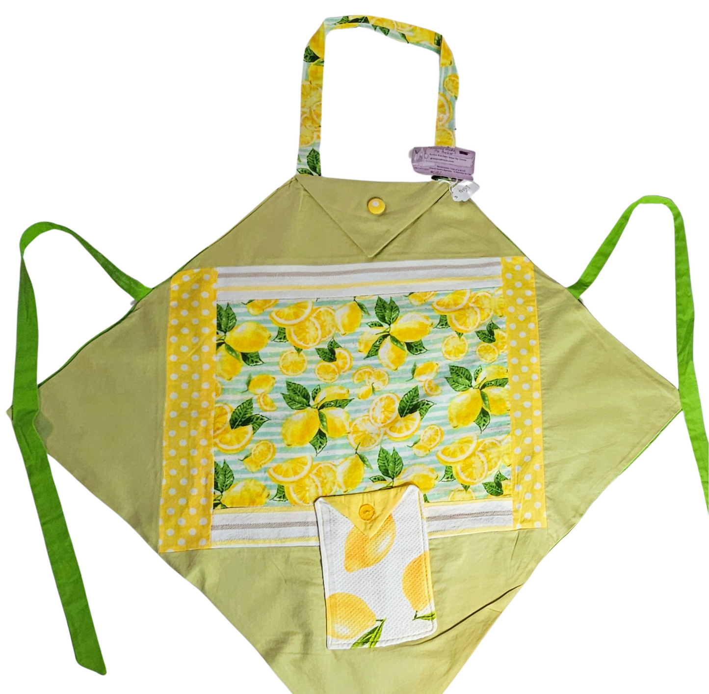 Lemons Make Me Pucker Apron By Artful Kitchen Wear