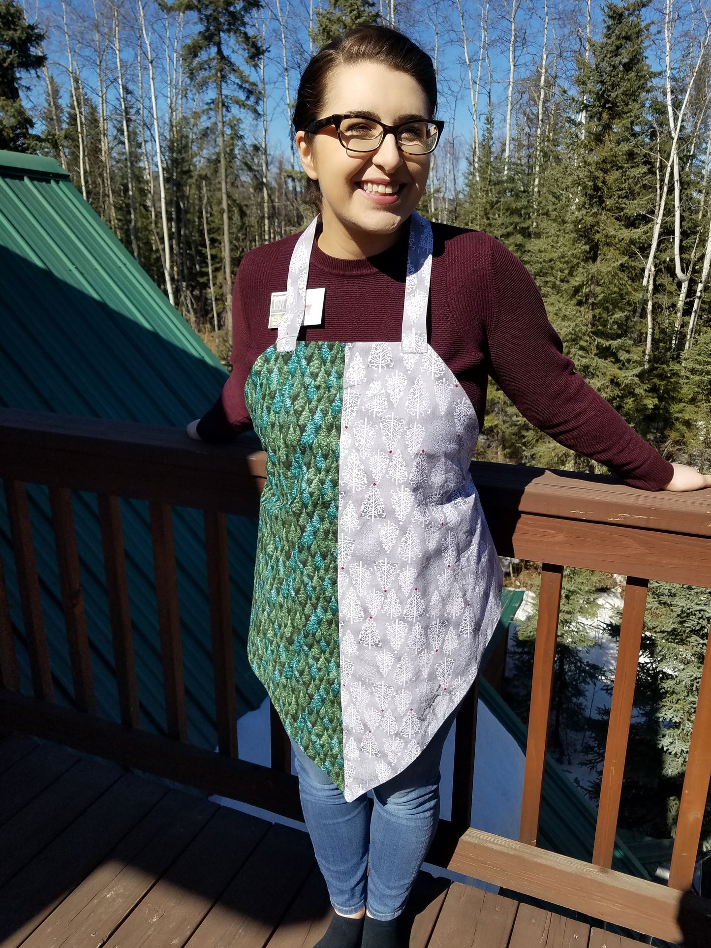 Riding The Range Youth Apron By Artful Kitchen Wear