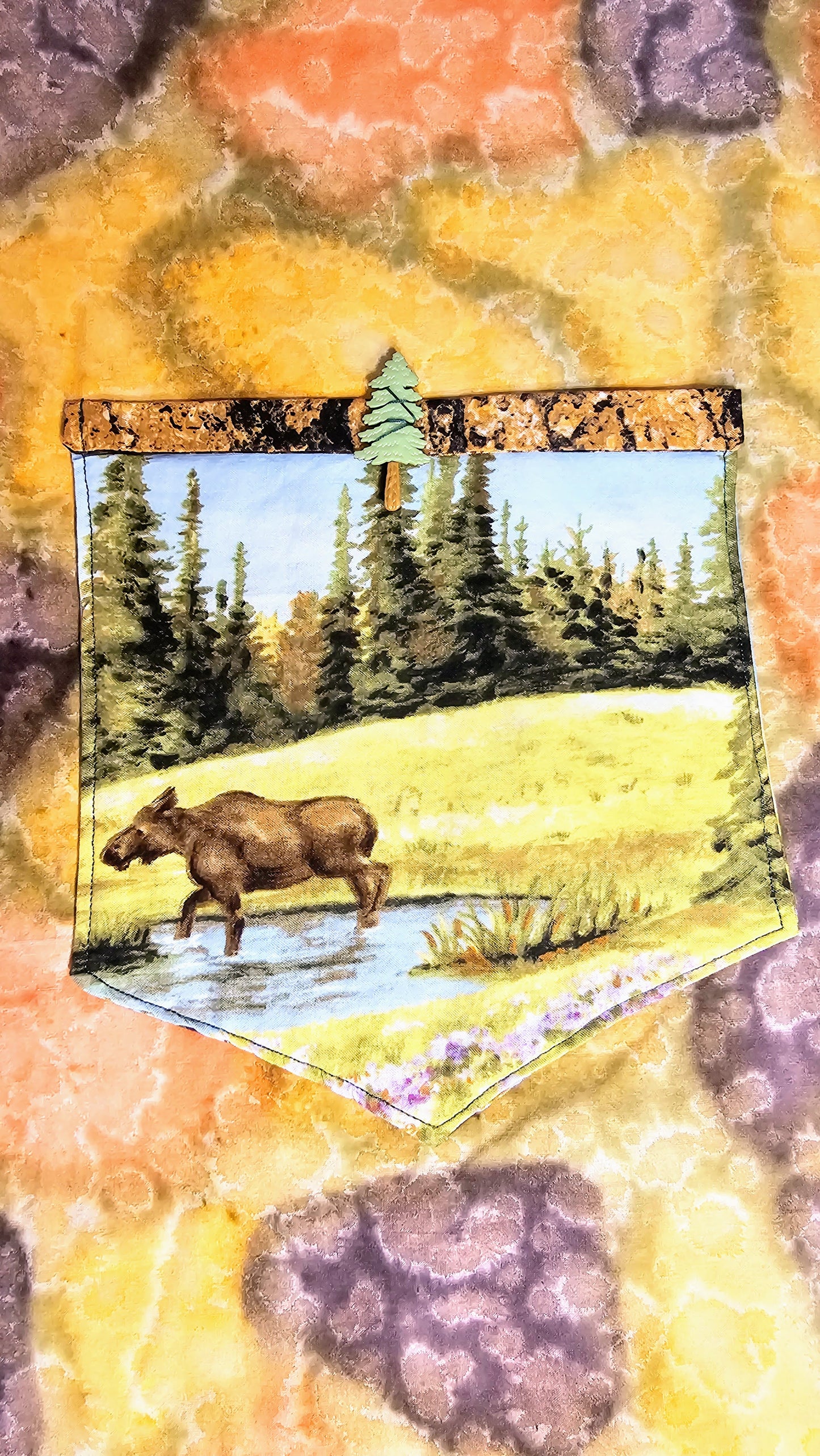 Moose On The Loose Apron By Artful Kitchen Wear