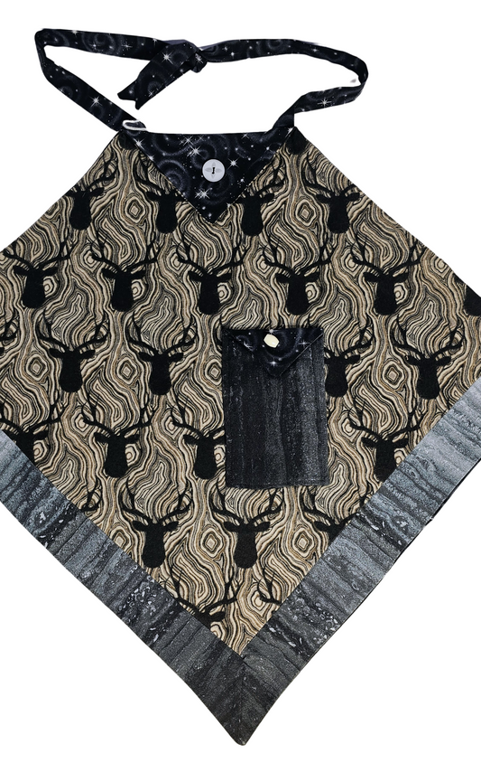 Moosin Around In Alaska Youth Apron By Artful Kitchen Wear