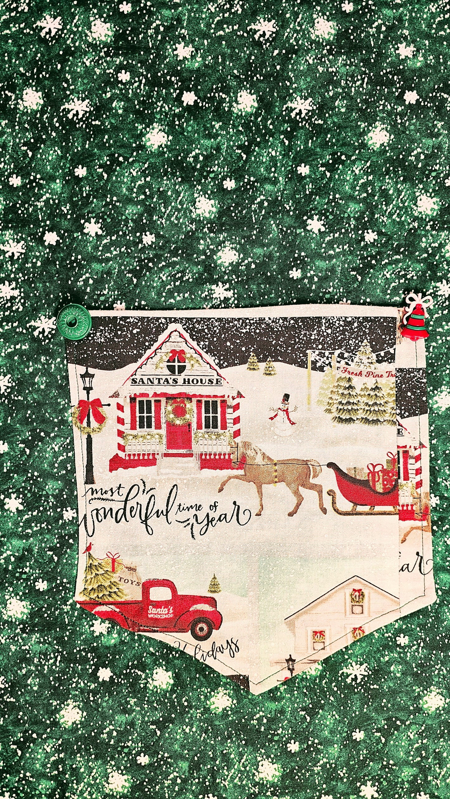 Yes! It Must Be A Wonderful Time Of The Year Apron by Artful Kitchen Wear