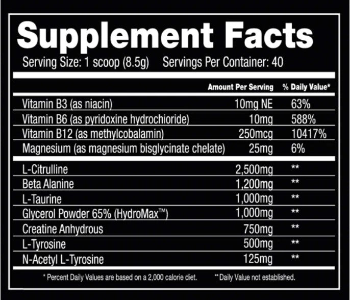 AMP-Nox Pump Pre-Workout | Sour Apple - Stimulant-Free | WMN PWR Fitness