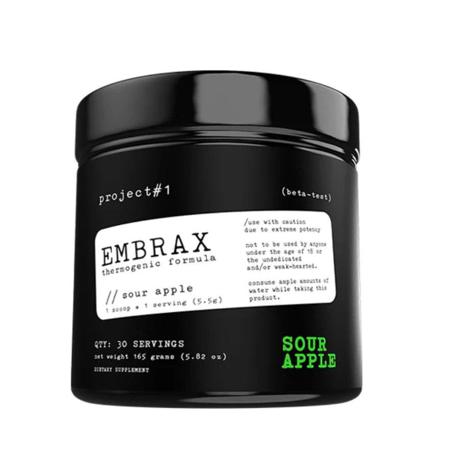 Project #1 Embrax Thermogenic Pre-Workout | Sour Apple | WMN PWR Fitness