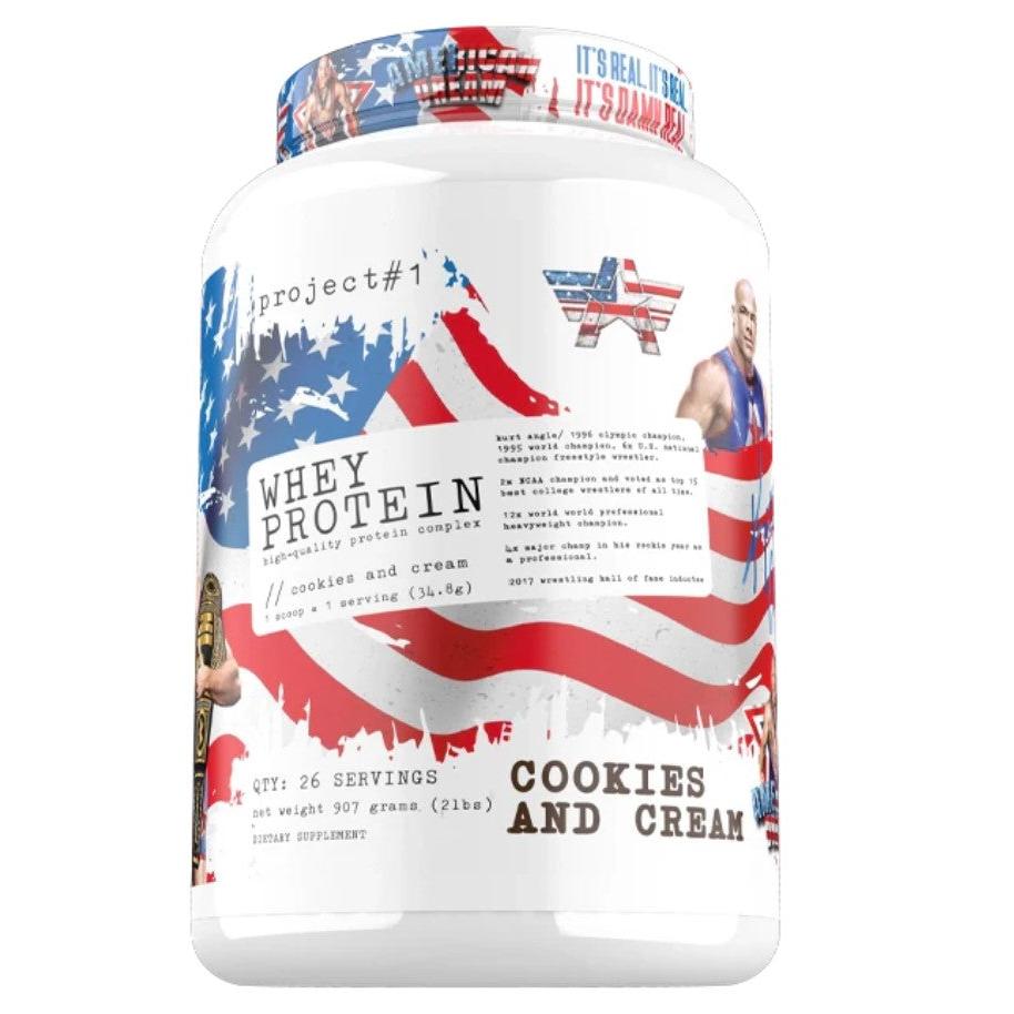 Project #1 Kurt Angle Whey Protein | Cookies and Cream | WMN PWR Fitness