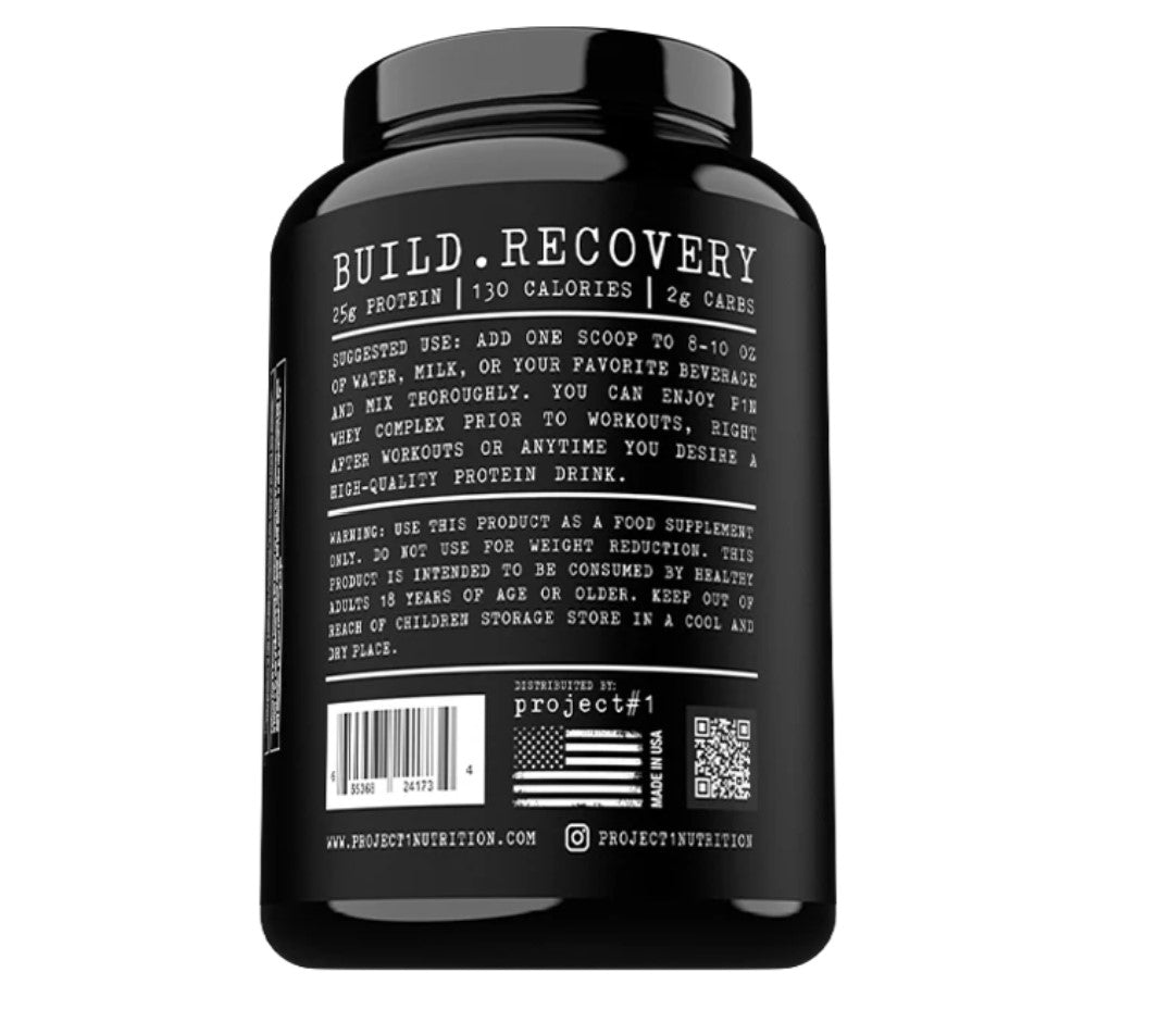 Project #1 Whey Protein | Vanilla Cake Batter | WMN PWR Fitness