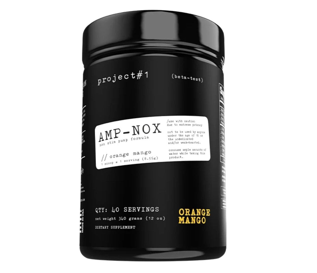 Project #1 AMP-Nox Pump Pre-Workout