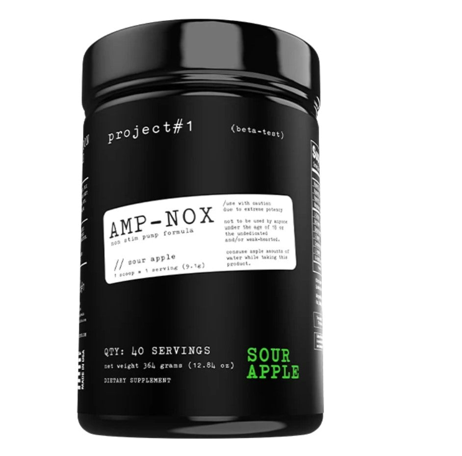 Project #1 AMP-Nox Pump Pre-Workout