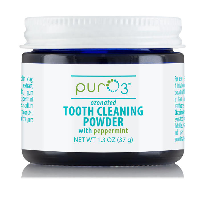 Natural Ozonated Tooth Cleaning Powder for Healthy Teeth | WMN PWR Fitness