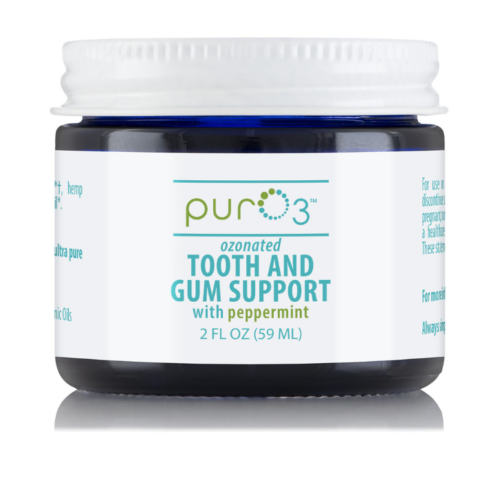 Natural Ozonated Tooth & Gum Support for Dental Health | WMN PWR Fitness