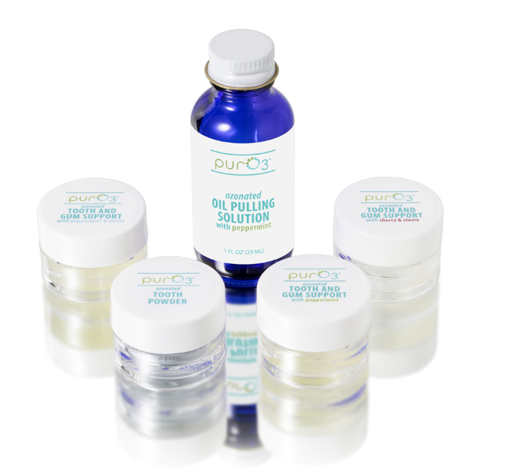 PureO3 Oral Care Sample Pack - Organic & Ozonated | WMN PWR Fitness