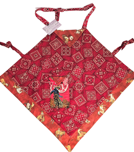 Riding The Range Youth Apron By Artful Kitchen Wear
