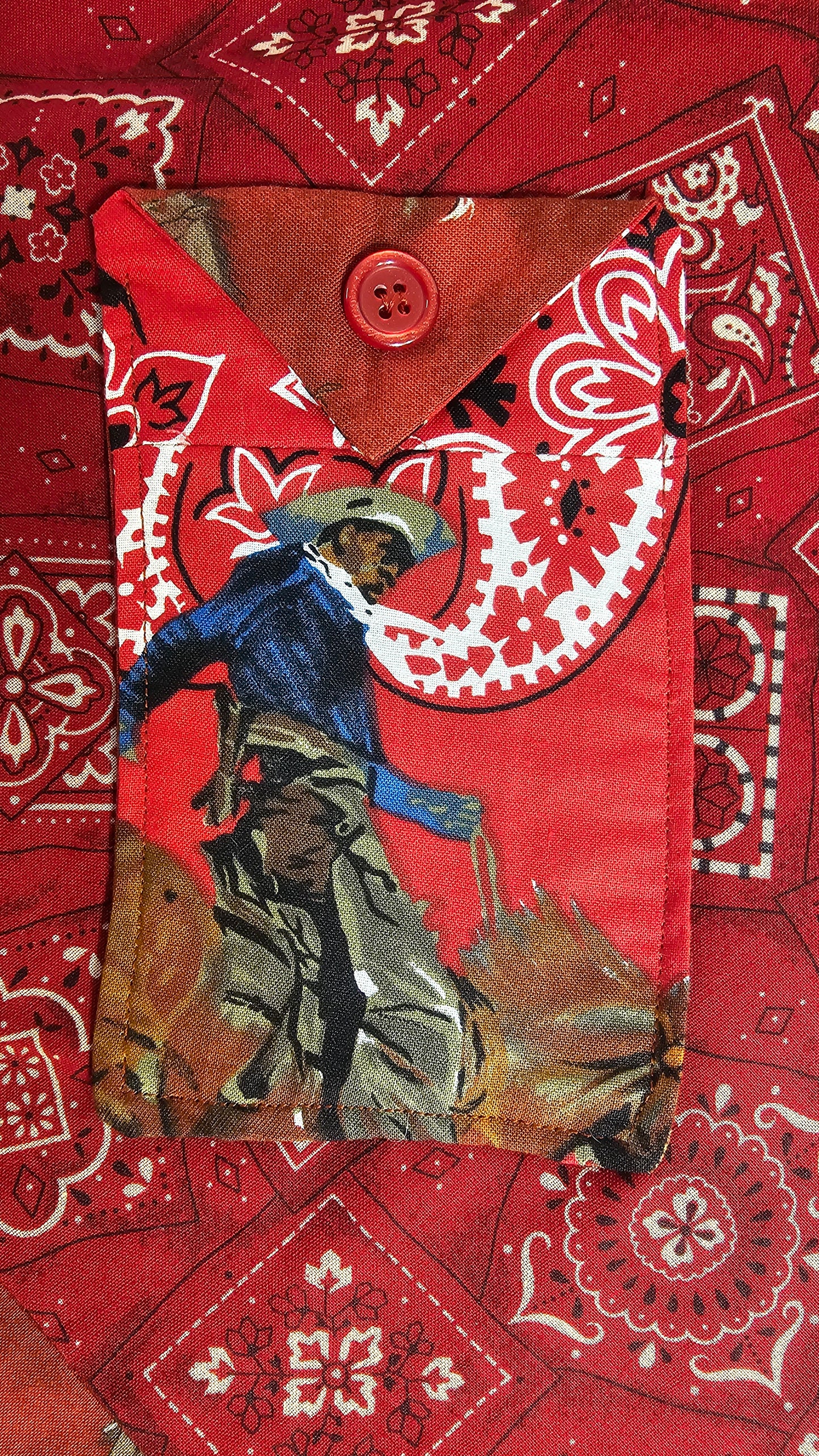Riding The Range Youth Apron By Artful Kitchen Wear