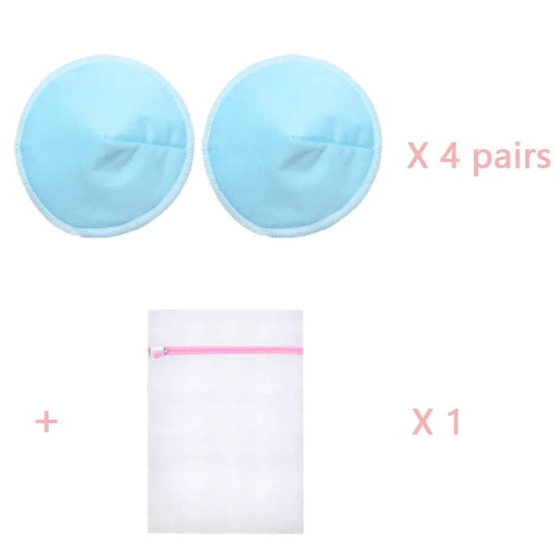 4 Pairs High Quality Reusable Nursing Pads | WMN PWR Fitness