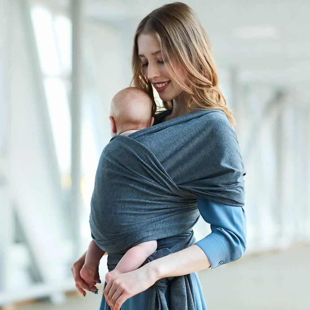 Cotton Baby Wrap Carrier 0-36 Months | WMN PWR Fitness