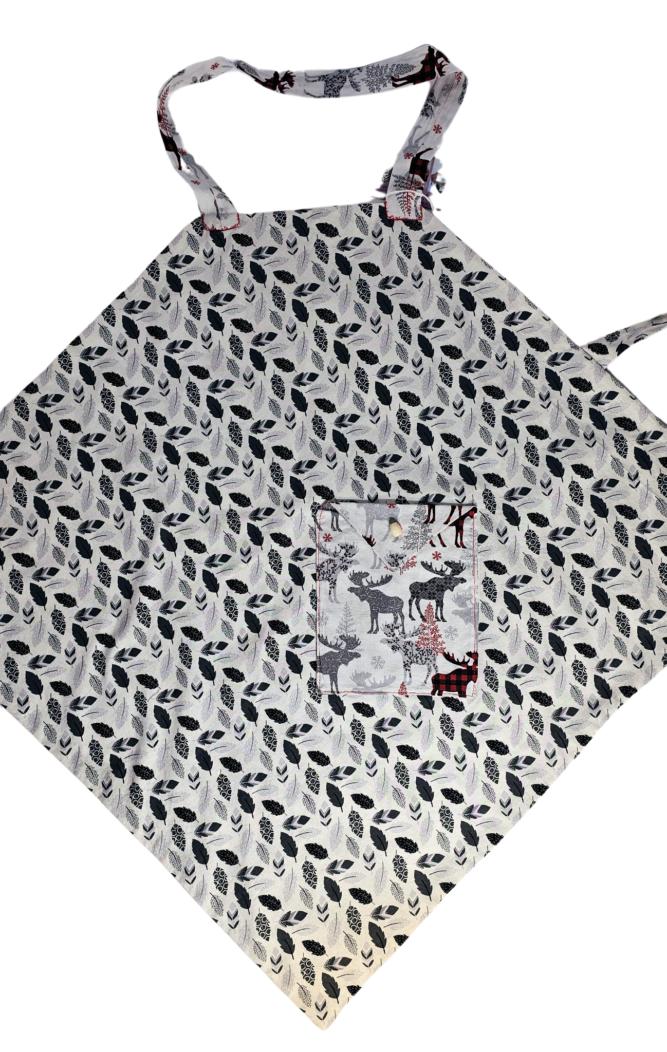 Walking Around With Alaskan Moose Apron By Artful Kitchen Wear