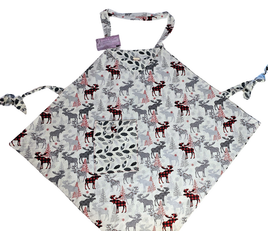 Walking Around With Alaskan Moose Apron By Artful Kitchen Wear