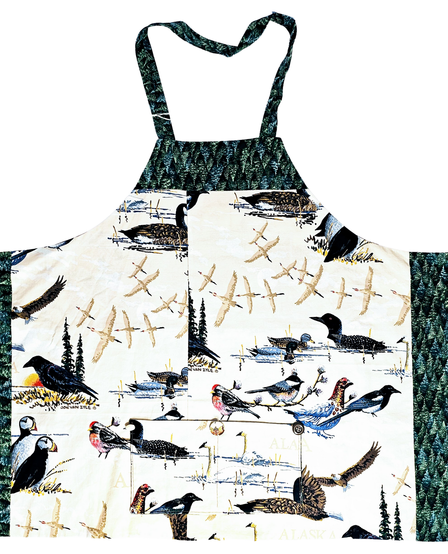 Walking With Wildlife In Alaska Apron