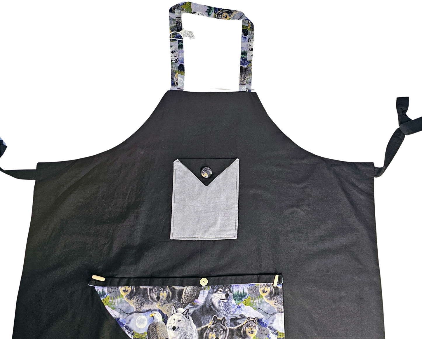 Wolves And Eagles Of Alaska Apron By Artful Kitchen Wear