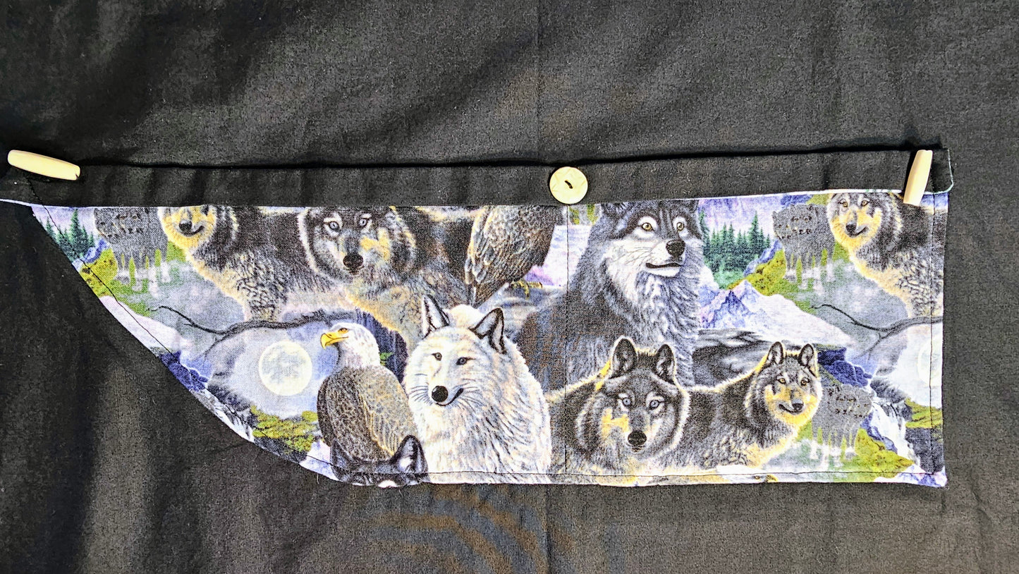 Wolves And Eagles Of Alaska Apron By Artful Kitchen Wear