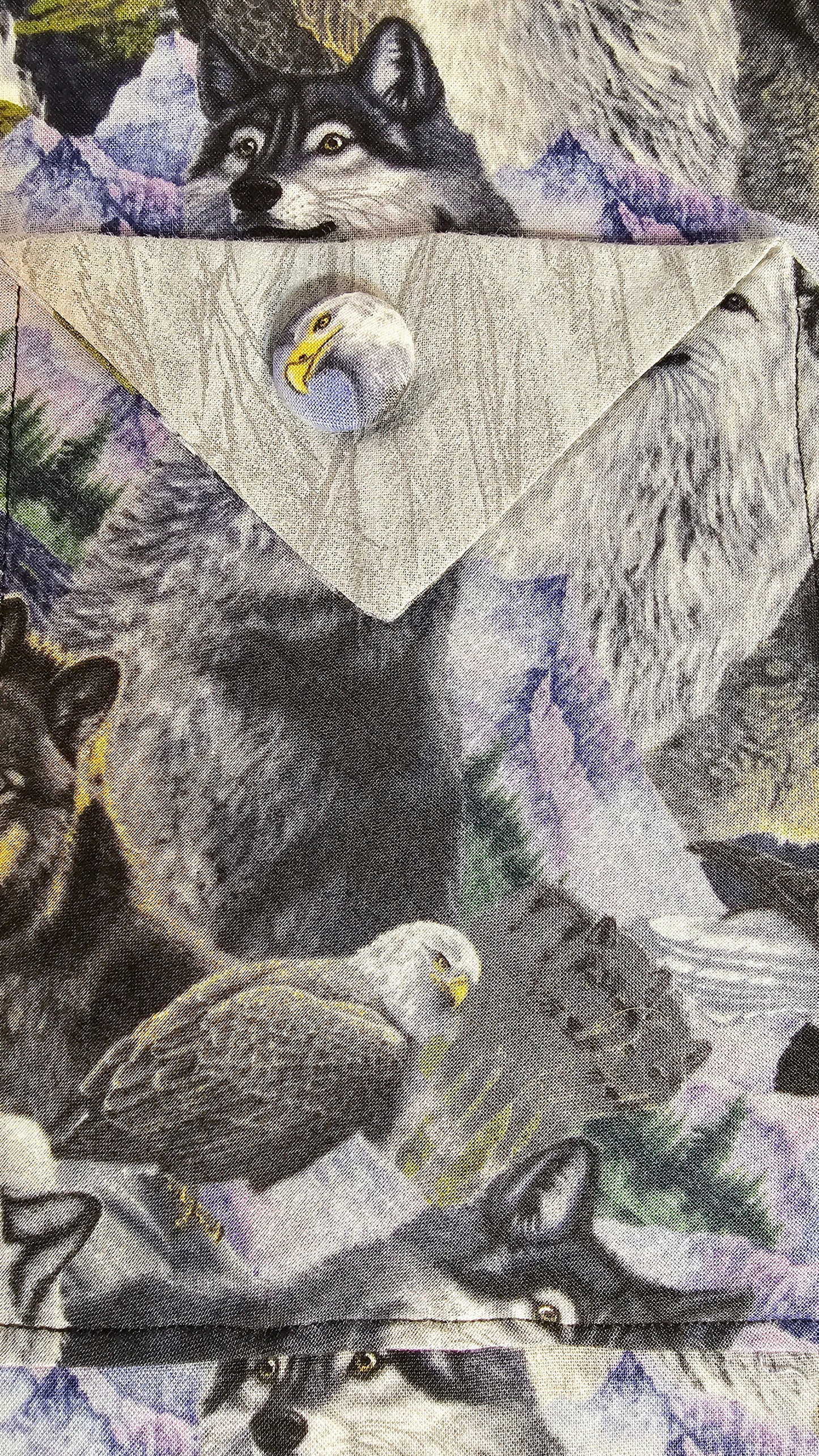 Wolves And Eagles Of Alaska Apron By Artful Kitchen Wear