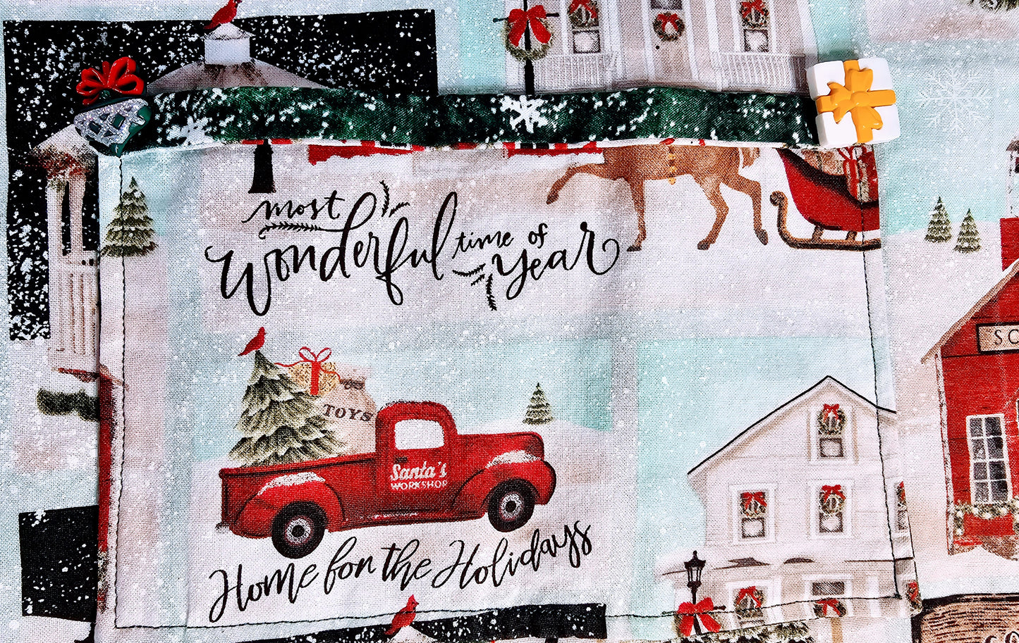 Yes! It Must Be A Wonderful Time Of The Year Apron by Artful Kitchen Wear