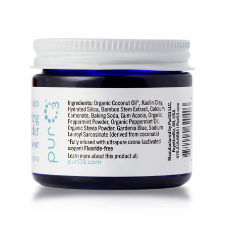 PureO3 Ozonated Tooth Cleaning Powder