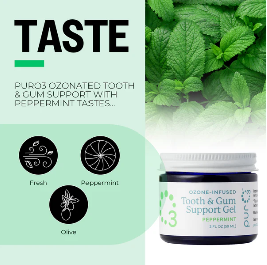 PureO3 Ozonated Tooth and Gum Support