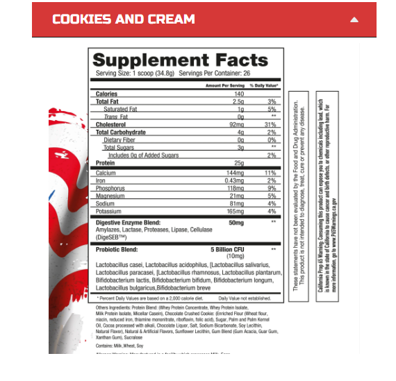 Project #1 Whey Protein | Swiss Chocolate