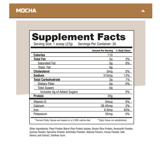 Project #1 Vegan Pea Protein | Premium Plant Protein Powder